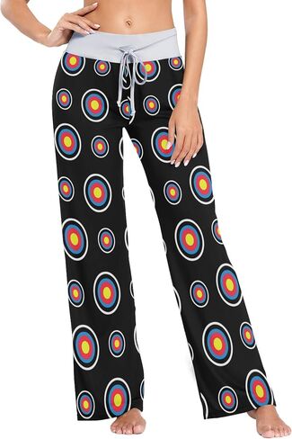 Women Pajama Pants Sleepwear Comfy Casual Palazzo Lounge Pants Wide Leg in Saudi Arabia