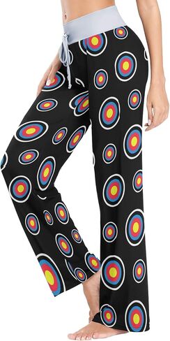 Women Pajama Pants Sleepwear Comfy Casual Palazzo Lounge Pants Wide Leg in Saudi Arabia