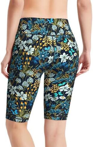 Novelty Cute Women's Tummy Control Biker Shorts High Waisted Athletic Workout Running Shorts in Kuwait