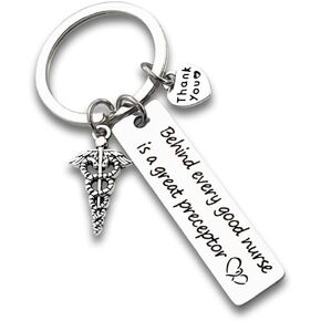 Nurse Preceptor Keychain Gifts Nursing Appreciation Nurse Preceptor Thank You Nurse Teacher Gift Nurse Preceptor Birthday Gift Thank You For Being My Nurse Preceptor You're The Best Nurse Preceptor