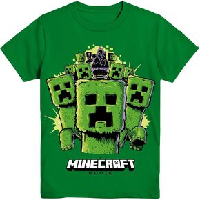Minecraft Movie Little & Big Boys T Shirt