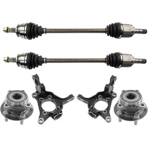 TRQ Drivetrain Kit Front Compatible with 2014 Subaru Forester 2010-2014 Legacy Outback