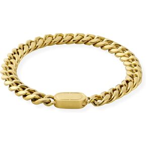 | Cuban Link Bracelet |Waterproof, Heat & Sweat Resistant | Gifts for Men | Men's Jewelry | Size 8MM |