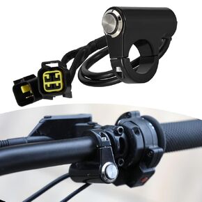 دراجة نارية LED LED HELDENT SWITCH TALARIA SLIP و PLAY 12 فولت رأس التبديل من الألومنيوم مقاوم للماء لتالاريا ستينغ MX4 دراجة الأوساخ الكهربائية