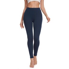 BATHRINS High Waisted Leggings for Women-Buttery Soft Full-Length Pants