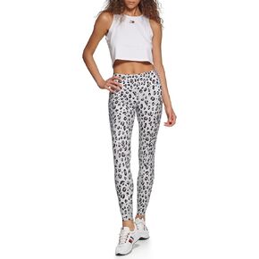 Tommy Hilfiger Women's High Rise Cheetah Print Full Length Legging