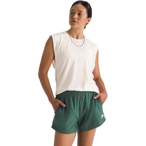 THE NORTH FACE Women's Adventure Muscle Tank, White Dune, Large