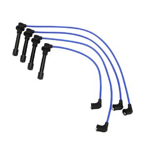 RC-HE76 Spark Plug Wire Kit,4 PCS Spark Plug Wires Set for 1992-2000 Honda Civic Del Sol /1997-2000 Acura EL 1.6L D16Y7 D16Y8 D15Z1 D16Z6 D16B5 Engines Replaces# HE76, 8034 32722P2FA03