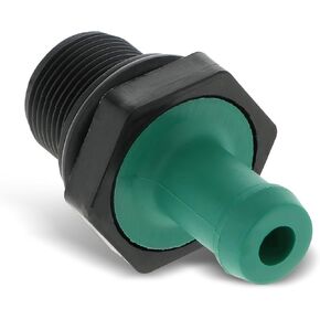 Automotive Positive Crankcase Ventilation Valve, One Way Control Valve, Exact Match Replacement for 111810EA200 118106N202 118106N201 1181-1KC0A, Compatible with Nissan Infiniti (Black & Green)