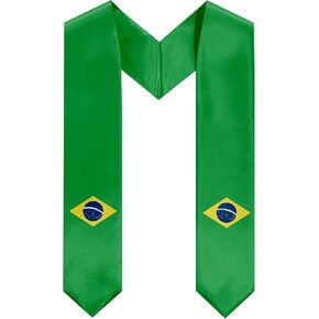 تخرج التخرج البرازيلي Sash Brazil Flag Terguation Sash Treaguation