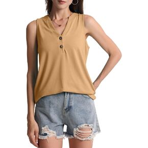 Women's Tank Tops Summer Tank Tops, Women's Sleeveless Up Casual Tank Top, Women Summer Shirt for Women Casual Flowy