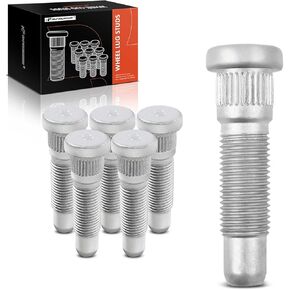 A-Premium 6pcs Wheel Studs متوافقة مع شيفروليه سيلفرادو 1500 ، تاهو ، كولورادو ، ترافيرس ، Avalanche & Cadillac Escalade & GMC Sierra 1500 ، Yukon