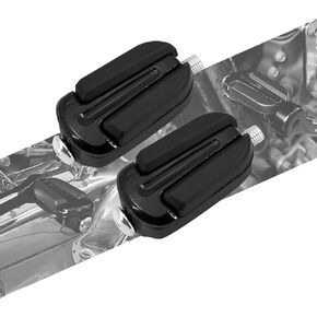 Motorcycle Shifter Pegs Fit for Harley Touring Street Glide Road King Softail Dyna Sportster XL 883 (Chrome)