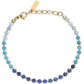 COAI Healing Crystal Bracelet for Women, Women's Gradient Beaded Bracelet 4mm