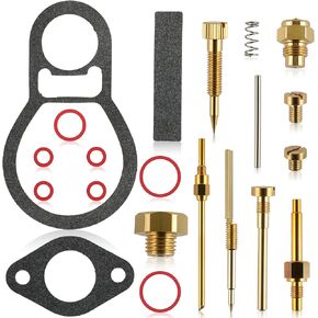 Carburetor Major Repair Gasket Kit Compatible with Ford Model A 1926-1932 A Base 1926-1932 AA Base versions 1926-1932 Replaces A-9595-Z 64-24913 28-24913-1 9590 511