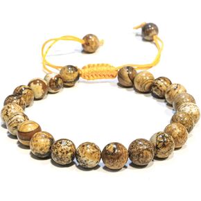 Energy Protection Crystal Handmade Adjustable Bead Bracelet Perfect for Men, Women’s Gift - Gemstone Healing Stretch Bracelet Pulsera Para Hombre Mujer Stocking Stuffer