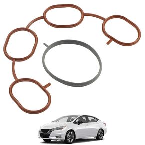 MS 97359 Engine Intake Manifold Gasket Set Compatible with 2009-2020 Nissan Versa March Note Micra Tiida Kicks V-Drive Replaces 792440 14035-1KT0A 13259000 140351HK0A 71-12651-00