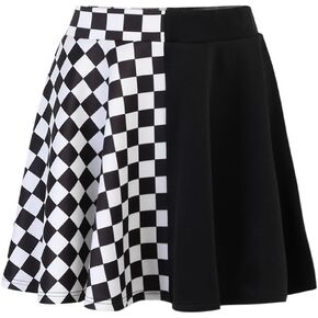 Women Gothic Pleated Skirt Steampunk High Waist Long Maxi Skirts Evening Party