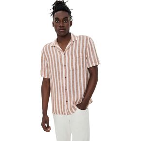 Faherty Men's Palma Linen Camp Shirt