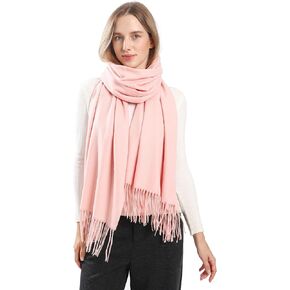 Soft Cashmere Feel Scarf For Women Winter Warm Scarves Large Pashmina Shawl Wrap for Evening Wedding Dresses Gifts