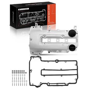 A-Premium Upgraded Aluminum Engine Valve Cover with Gasket, Bolts and Oil Filler Cap Compatible with Chevrolet Cruze 2011-2016, Sonic 2012-2020, Trax, Volt, Cruze Limited & Buick Encore & Cadillac ELR