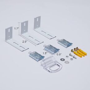 Persilux Cordless Roller Shades Accessories Aluminium Cassette Valance Replacement Fittings Window Treatment Repair Kit