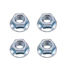 Hex Flange Nut 712-0417A,Spindle Blade Hex Nuts 912-0417 912-0417A 712-0417 Compatible with Troy-Bilt Cub Cadet 4 PCS