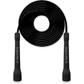Xelerate Jump Rope by Dayan Kolev, 5mm PVC Jump Rope, Jump Rope for Beginners and Advanced Athlets, Jump Rope for Fitness, Cardio & Boxing, Adjustable length with Shatterproof Handles