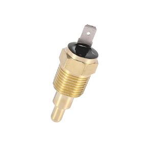 Motoforti Universal Engine Cooling Fan Temperature Sensor Switch, 3/8" NPT 170 Degree on 155 Degree Off, Metal, Copper Tone, 1 Pcs