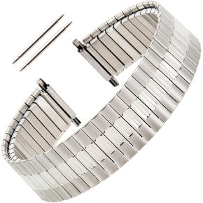توسع Gilden Gents 17-22mm مخصص الطول الفولاذ المقاوم للصدأ شريط 534