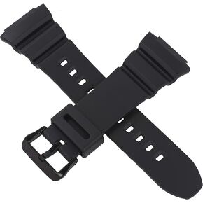 Casio plastic black watch strap 10538961 for AE-3000W-1AV,AE-3000W-9AV, CPA-100-1AV, CPA-100-9AV, 25 mm