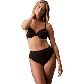 Calvin Klein Women's Shapewear Stay-Put Mesh High-Waist Thong Panty