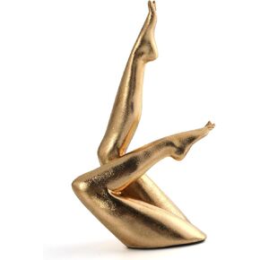 Golden Hands Sculpture Elegant Resin Home Decor Hands Statues Versatile Love Ornament,Perfect for Bedroom, Office Desktop, Cabinets,Wedding (Golden Hands)