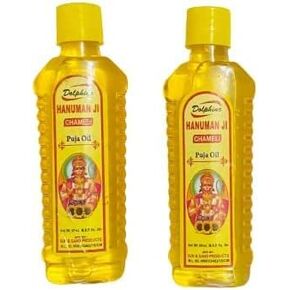 Chameli Tel Hanuman Ji Chola Chameli Ka Tel Bajrangbali Maruti Pooja Dedical Sacred Atmes Pooja Pack of 2