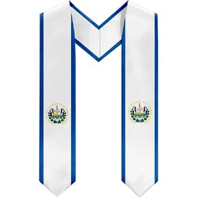 El Salvador Graduation Scarf Sash El Salvador Flag Graduation Sash Graduation Stole
