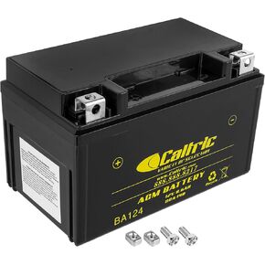 Caltric Agm Battery Compatible with Honda Vt600C Vt-600C Shadow Vlx 600 2004-2007