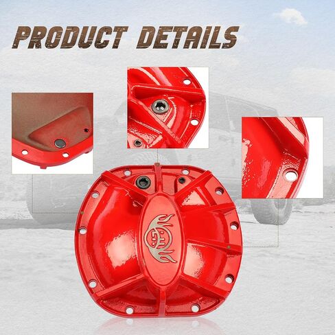 Front Differential Cover Fit for Jeep Wrangler 97-17 Wrangler JK Dana 30# RS6218 in Saudi Arabia