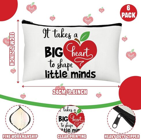 Tondiamo 6 Sets Team Employee Appreciation Gifts Nurse Week Gifts Include 6 Appreciation Bracelets 6 Cards 6 Canvas Makeup Bags Sometimes You Forget That You Are Awesome Presents for Coworker Teacher in Saudi Arabia