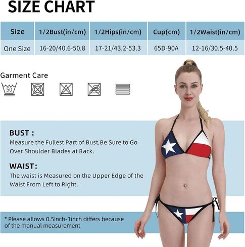 Sexy Two Pieces Bikini Sets for Women Triangle Top & Thong String Tie-Up Swimsuit in Kuwait