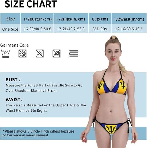 Sexy Two Pieces Bikini Sets for Women Triangle Top & Thong String Tie-Up Swimsuit in Kuwait