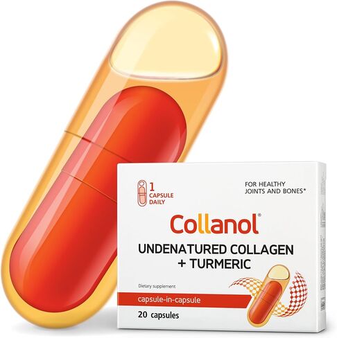 الابتكار في رعاية المفاصل الصحية - صيغة سائلة في كبسولة مزدوجة الكولاجين 3D + مستخلص micellar من جذور الكركم 1 كبسولة/يوم. المختبر تم اختباره in Saudi Arabia