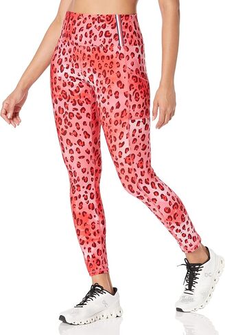 Tommy Hilfiger Women's High Rise Cheetah Print Full Length Legging in Saudi Arabia