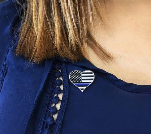 Thin Blue Line Pins in Saudi Arabia