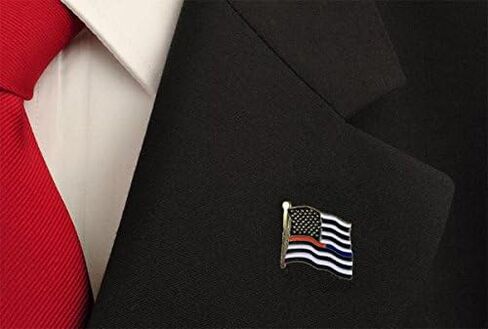 Thin Blue Line Pins in Saudi Arabia