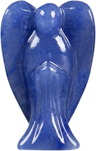 1.8 Inch Green Aventurine Crystal,Guardian Angel Decor Figurines,Cute Figurines,Hand-Carved Angel Crystals, Crystals and Healing Stones for Room and Office Desk Decor,Angel Gifts for Women and Men in Saudi Arabia