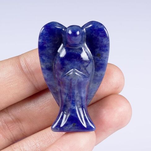 1.8 Inch Green Aventurine Crystal,Guardian Angel Decor Figurines,Cute Figurines,Hand-Carved Angel Crystals, Crystals and Healing Stones for Room and Office Desk Decor,Angel Gifts for Women and Men in Saudi Arabia