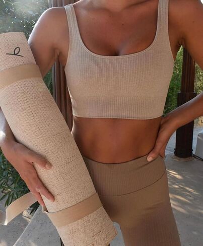 Aoliks Leggings with Pockets for Women - High Waist Tummy Control Yoga Pants Running Gym Workout Dance Pants in Saudi Arabia