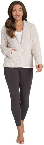 Barefoot Dreams CozyChic Women’s Relaxed Zip-Up Hoodie w/Pockets, Fall Jacket in Saudi Arabia