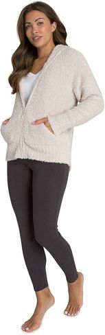 Barefoot Dreams CozyChic Women’s Relaxed Zip-Up Hoodie w/Pockets, Fall Jacket in Saudi Arabia