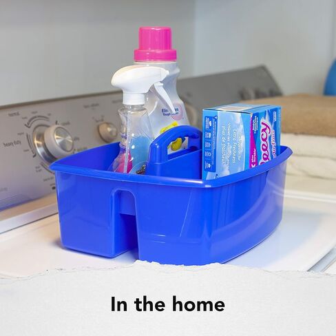 Storex 3-Compartment Small Caddy – Multipurpose Classroom Organizer with Handle, Crimson, 6-Pack (00949A06C) in Kuwait